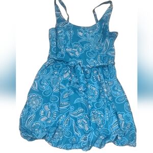 Jessica Simpson Blue Sundress Spaghetti Strap Casual